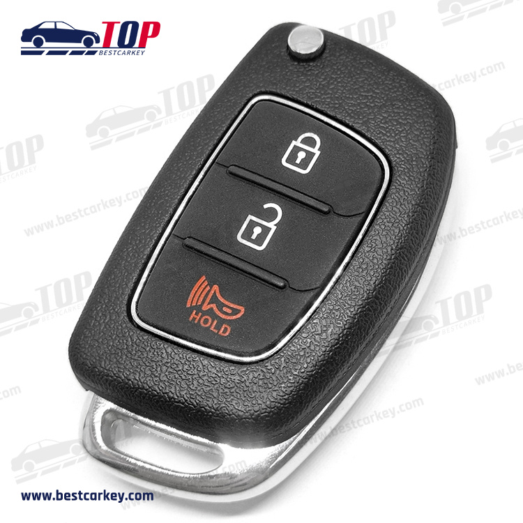 3 Button Remote Car Key Case Para sa H-yundai